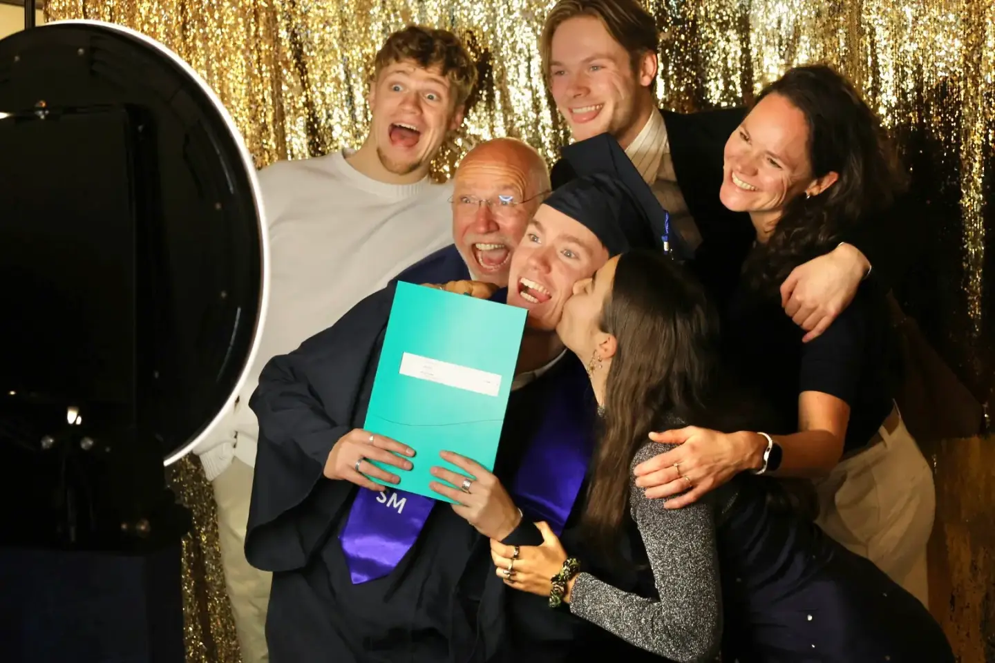 Erasmus universiteit fotozuil diplomering (9)