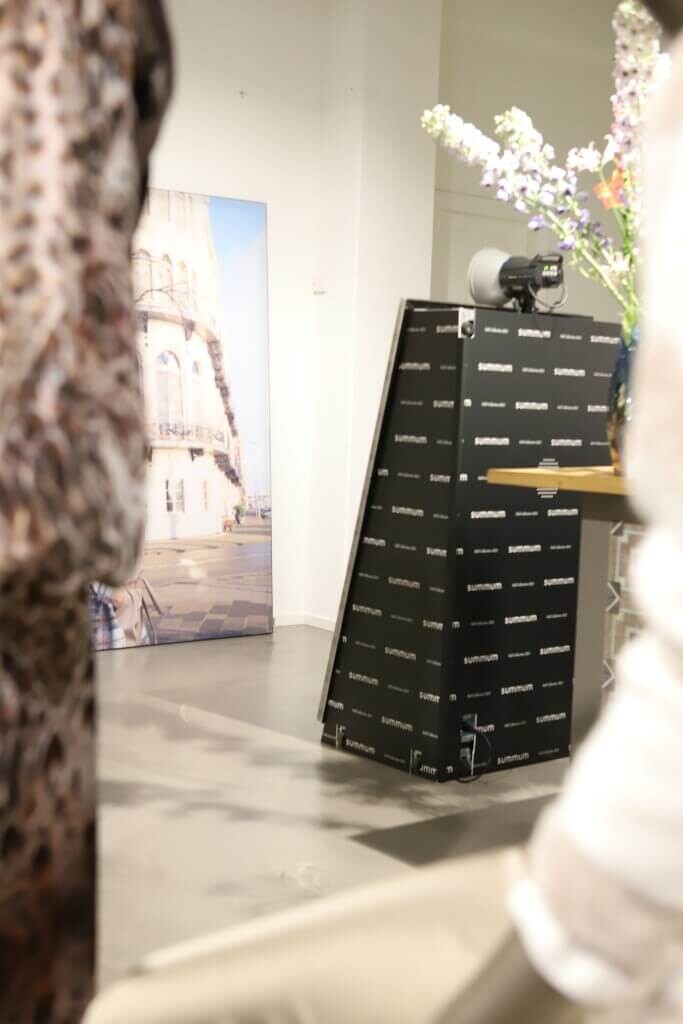 selfiespiegel met branding Summum Woman